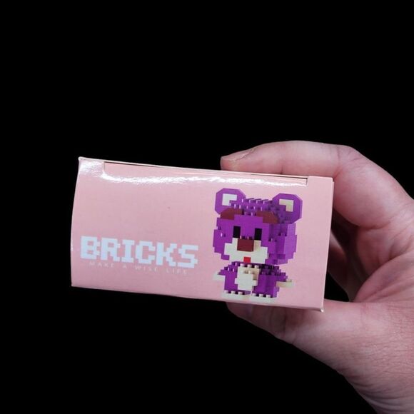 Brand New Disney Toy Story Lotso Bricks Lego Figure - Picture 2 of 5